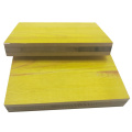 panel de encofrado de 3 capas de venta caliente / panel de encofrado amarillo de 3 capas